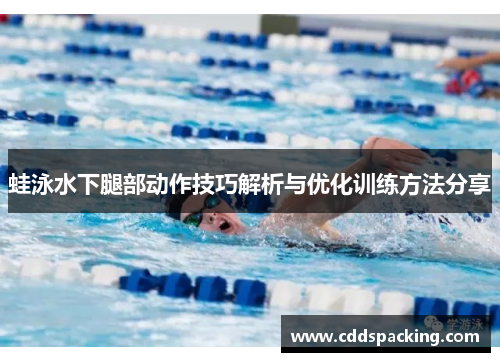 蛙泳水下腿部动作技巧解析与优化训练方法分享